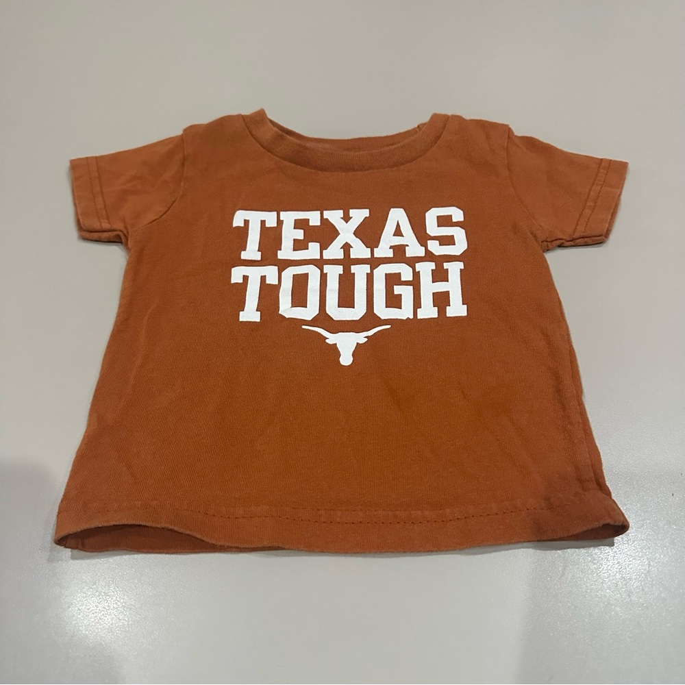 Burnt Orange Texas Tough Tee